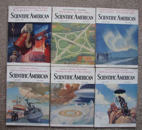 Scientific American magazine, 1931 [6 issues of Volume 144; includes the January through June issues]