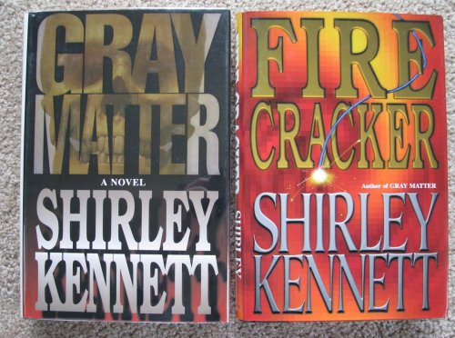 [Lot of 2 signed first edition mysteries]: Gray Matter, and Fire Cracker