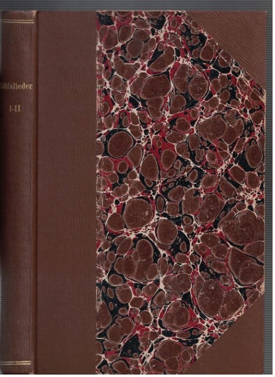 Eddalieder: Altnordische gedichte mythologischen und heroischen inhalts [volumes I and II bound together]