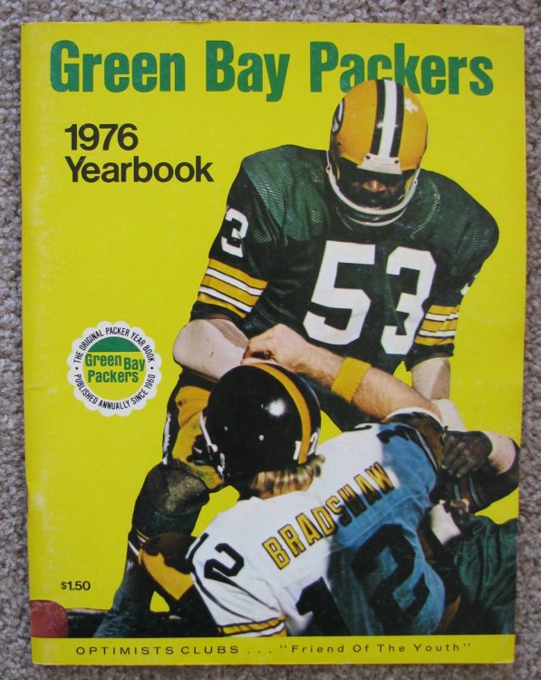 Green Bay Packers 1976 Yearbook