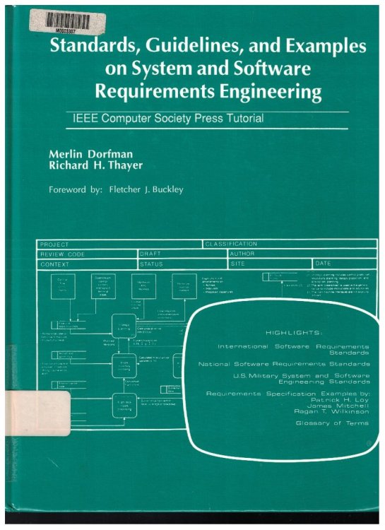 Image for Standards, Guidelines, and Examples on System and Software Requirements Engineering Standards, Guidelines, and Examples on System and Software Requirements Engineering