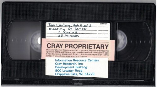 [March, 1994 Cray Operations Division Employees Meeting] [VHS Videotape] [Cray Research]