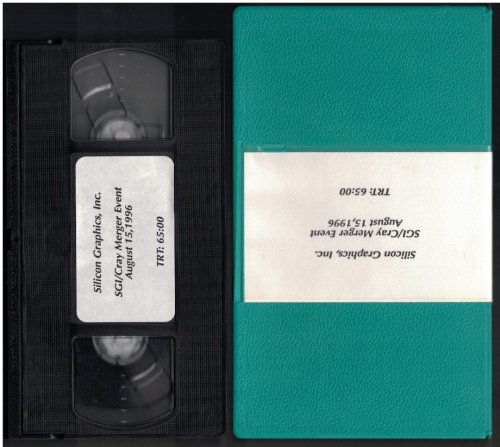 SGI / Cray Merger Event, August 15, 1996 [VHS Videotape] [Cray Research]