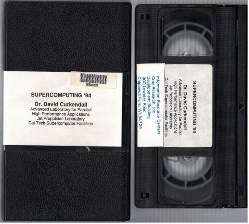 Supercomputing '94: Dr. David Curkendall (Advanced Laboratory for Parallel High Performance Applications, Jet Propulsion Laboratory, Cal Tech Supercomputer Facilities) [VHS Videotape] [Cray Research]