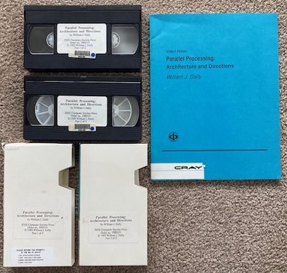 Parallel Processing: Architeture and Directions [A set of two VHS Videotapes, and an accompanying booklet] [Cray Research]