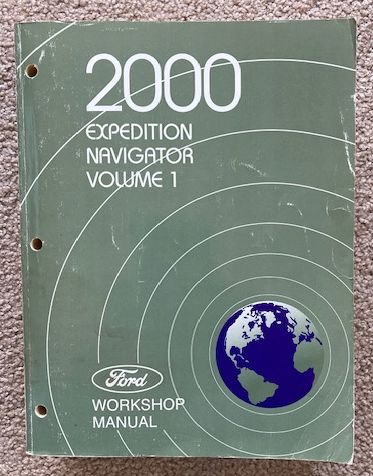2000 Ford Expedition, Lincoln Navigator Workshop Manual, Volume 1 [Powertain & Chassis]