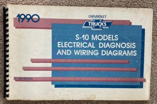 1990 Chevrolet Trucks, S/T Models: Electrical Diagnosis and Wiring Diagrams Manual