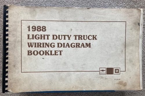 1988 [Chevrolet / GMC] Light Duty Truck Wiring Diagram Booklet [Manual]
