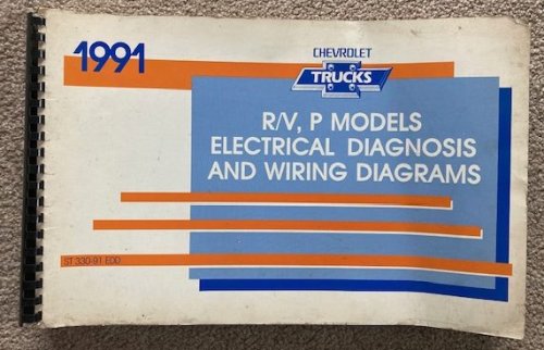 1991 Chevrolet Trucks, R/V, P Models: Electrical Diagnosis And Wiring Diagrams [Manual]