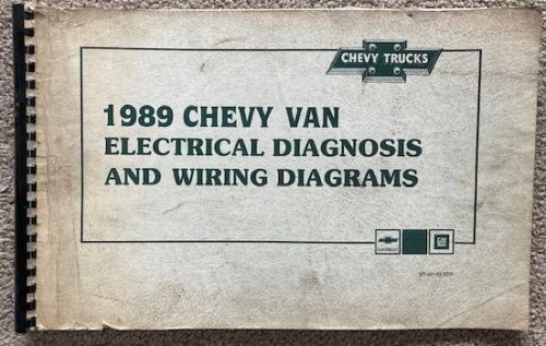 1989 Chevy Van Electrical Diagnosis and Wiring Diagrams [Manual]