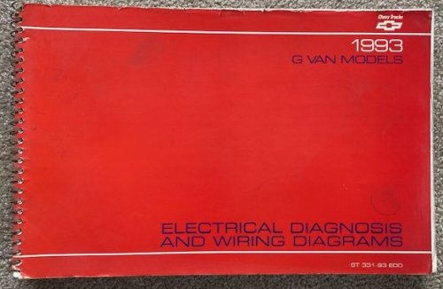 1993 Chevrolet Trucks G Van: Electrical Diagnosis And Wiring Diagrams [Manual]