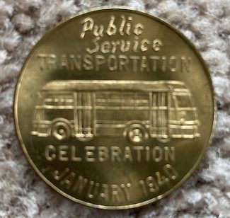 Wausau Public Service Transportation Celebration, January 1940 Token [Wisconsin]