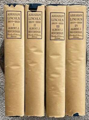 Abraham Lincoln (Standard Library Edition; 4-volume set)