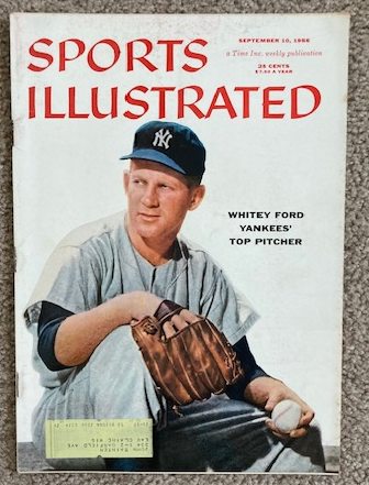 Sports Illustrated, September 10, 1956 [Whitey Ford cover]