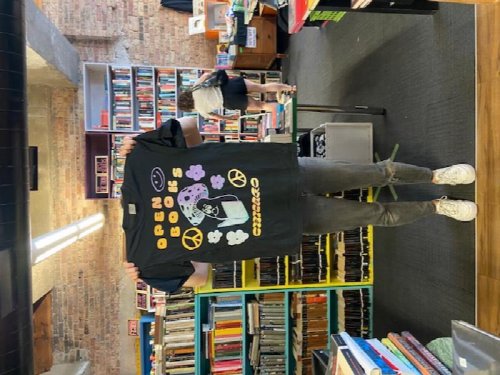 Small Black Mushroom Shirt
