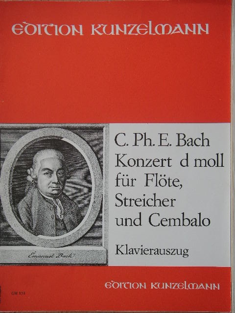 Concerto in D minor for Flute, Strings, and Cembalo