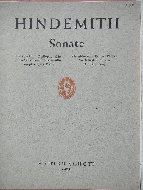 Sonate for Alto Horn in E flat
