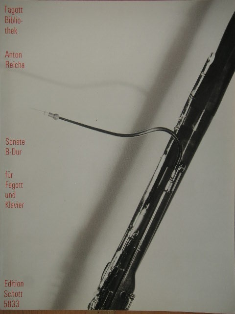 Sonate B-Dur fur Fagott und Klavier