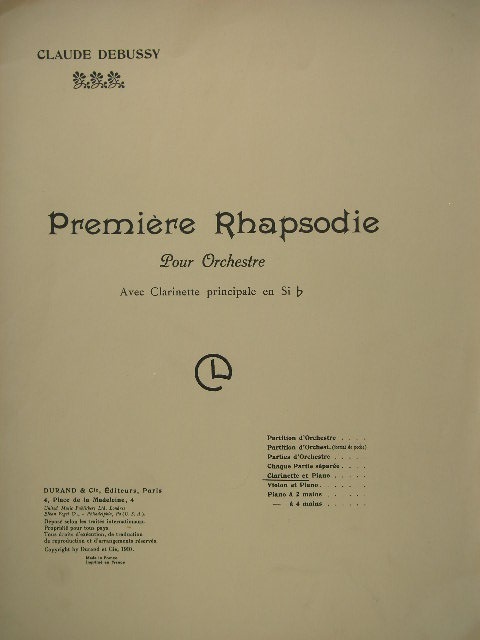 Premiere Rhapsodie