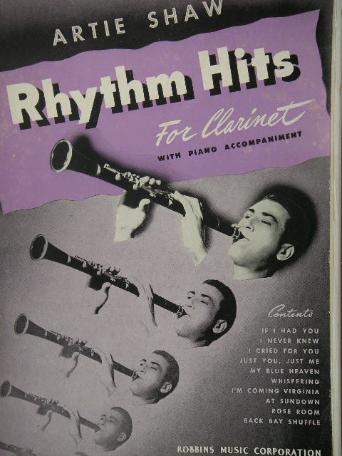 ALBUM: Artie Shaw Rhythm Hits for Clarinet