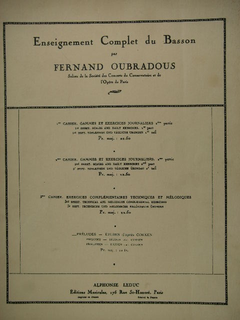 Collection of 3 Volumes of Scales and Exercises