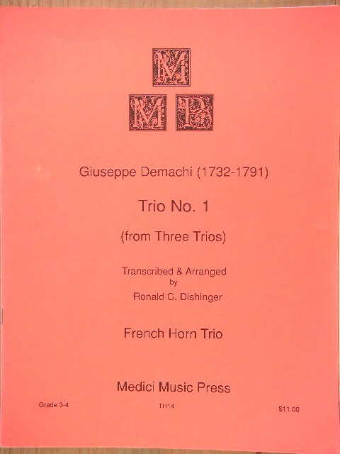 Trio No. 1 (from Three Trios)