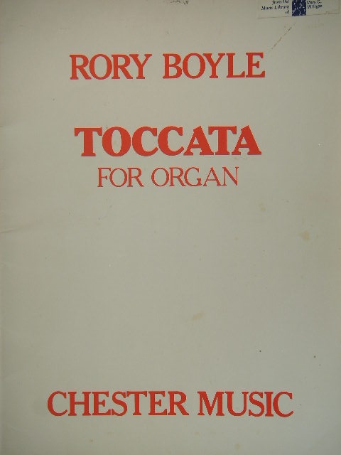 Toccata for Organ