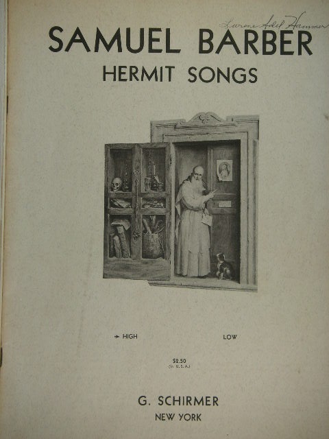 Hermit Songs Op. 29