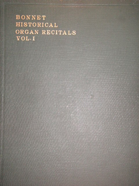 "Historical Organ Recitals, Vol 1"