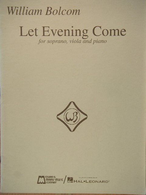 Let Evening Come