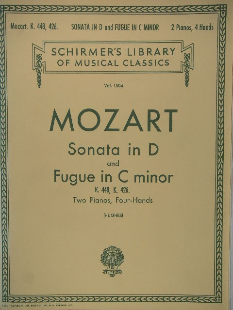 Sonata in D/Fugue in C minor