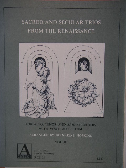 FOLIO: Sacred and Secular Trios from the Renaissance Vol. 2