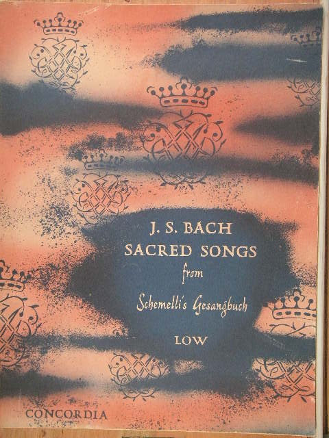 FOLIO: J.S. Bach Sacred Songs from Schemelli's Gesangbuch