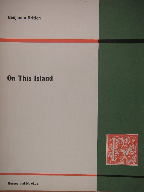 On This Island Op. 11