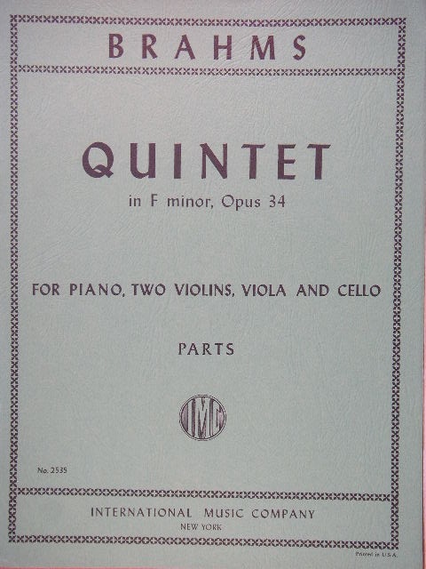 Quintet in F minor, Op. 34
