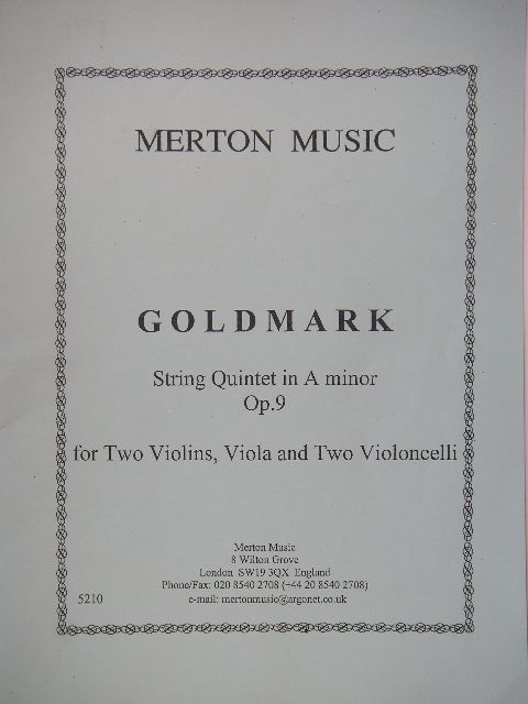 String Quartet in A minor Op. 9