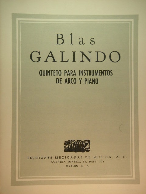 Quinteto para Instrumentos de Arco y Piano
