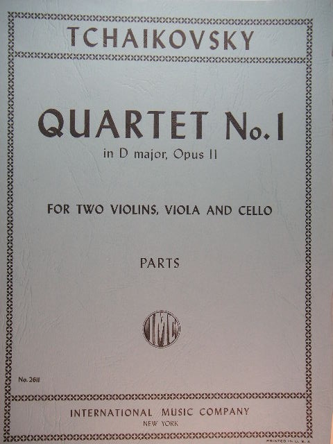 Quartet No. 1 in D Major, Op. 11