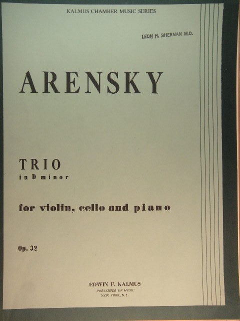 Trio in D Minor, Op. 32