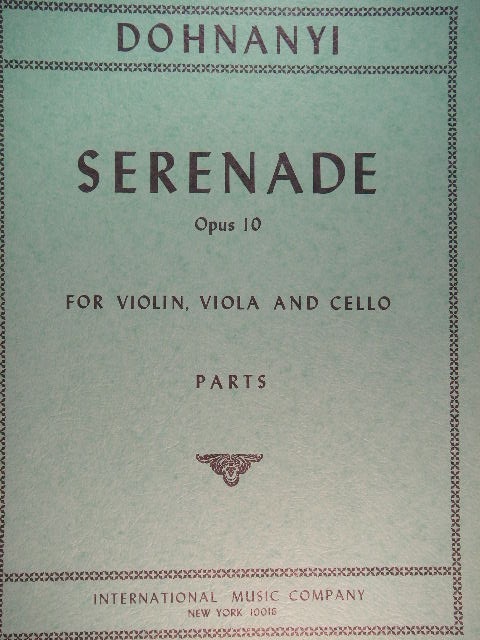 Serenade, Op. 10