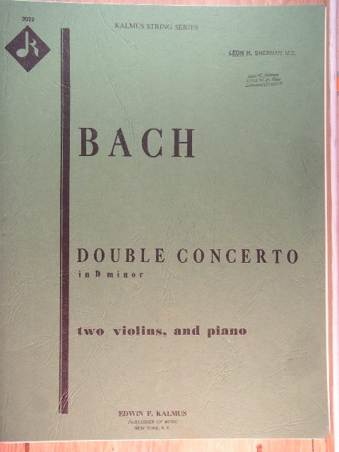 Double Concerto in D Minor