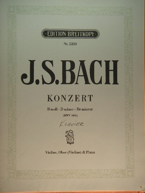 Konzert in d moll