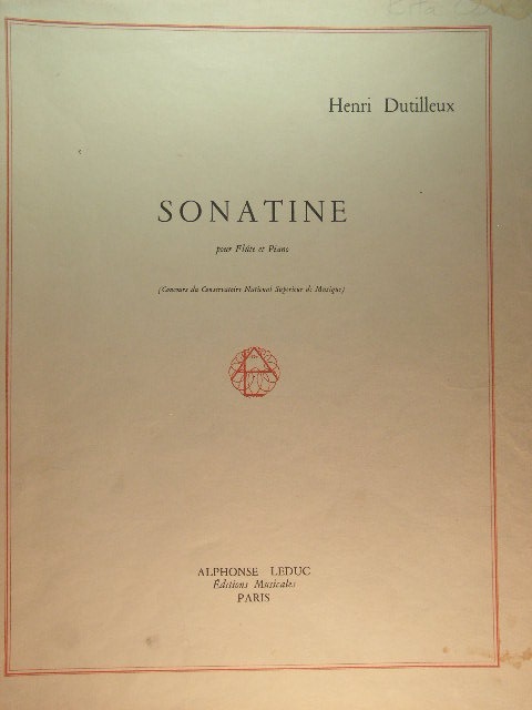 Sonatine for flute and Piano