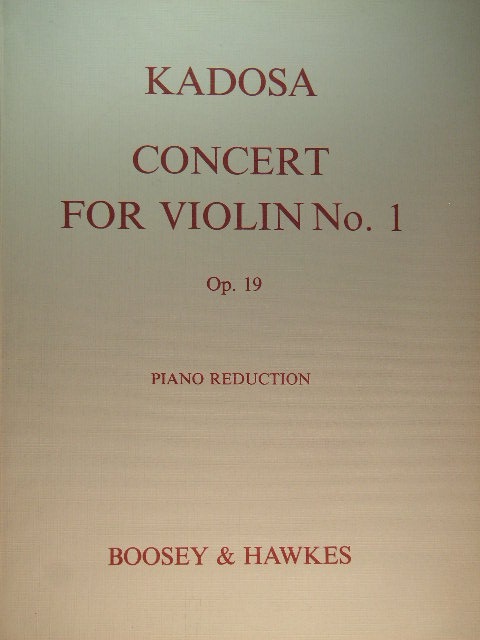 Concerto for Violin No. 1 Op. 19
