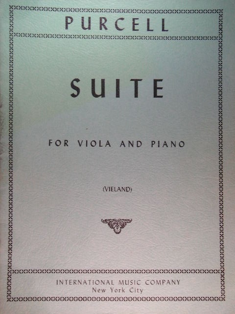 Suite for Viola and Piano