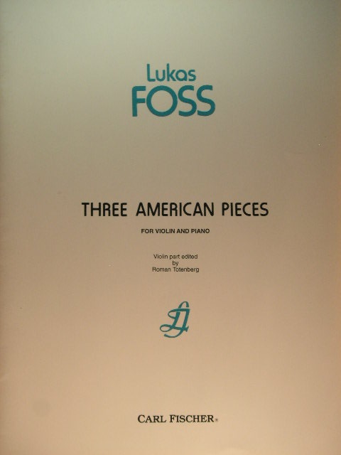 Three American Pieces for Violin and Piano