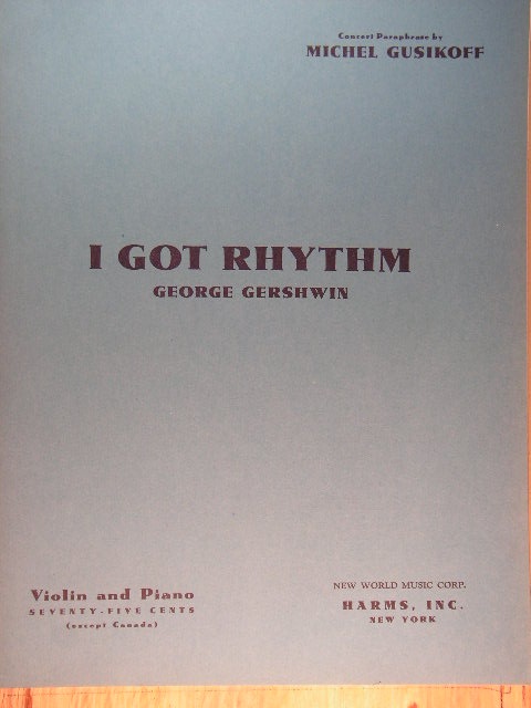 I Got Rhythm
