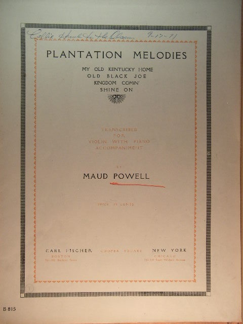 Plantation Melodies