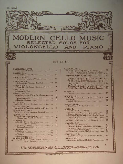 Romance sans Paroles Op. 12 No. 1