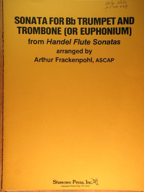 Sonata for Trumpet and Trombone